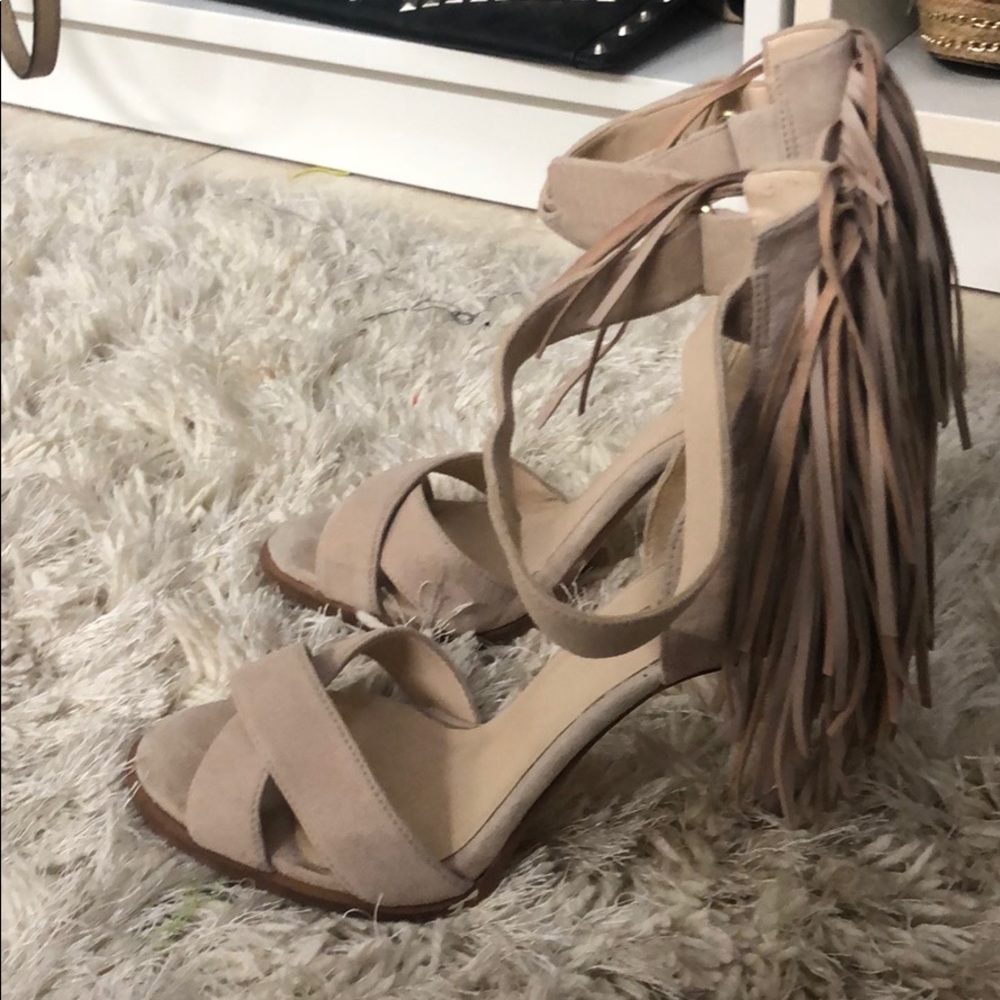 Nine West Fringe Heels